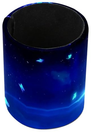 Starry Sky Butterfly Standing Pencil Case, Cute Round Pen Holder Pouch Pencil Bag Makeup Brush Boxes for School Students Office Women Teens Girls Boys