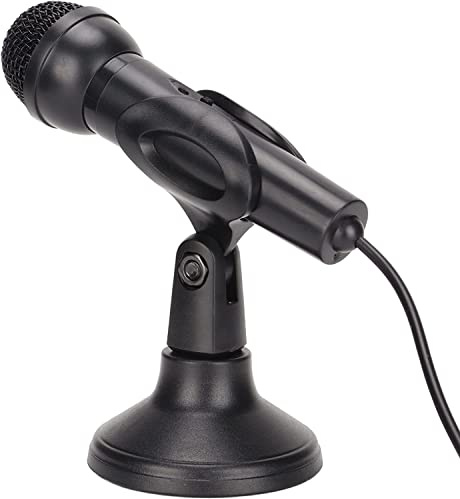 ZWYUAN Vocal Condenser Microphone, 50Hz-15KHz -75±3dB Wired Microphone Cardioid Condenser with Microphone Holder for Streaming for Studio