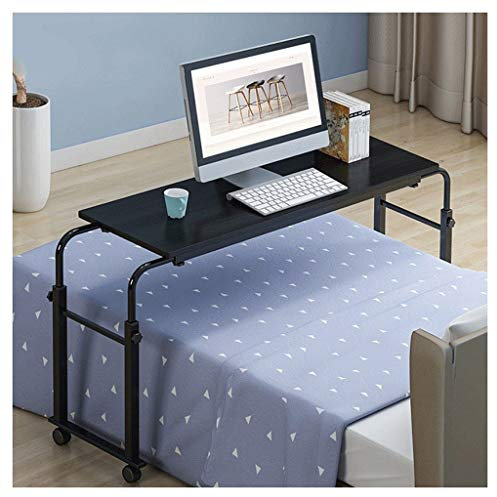 SFNIOKFG Mobiler Computertisch fürs Bett Days Überbetttisch Genießen Sie das Bequeme Bett Leichter und Flexibler Tisch mit Rädern über dem Bett