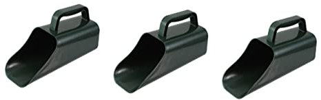 Toddmomy Lot De 3 Seaux De Terreau Robustes en Plastique Vert pour Plantes D'Intérieur