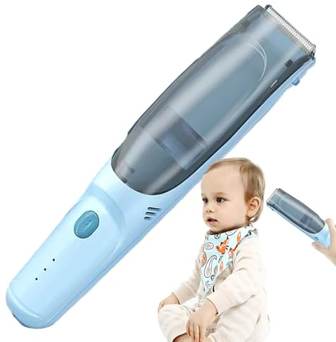 Cortapelos eléctrico para bebé, silencioso, recargable, cortapelos con cuchilla, recortador seguro para el cuidado del pelaje de niños y niños pequeños, cortapelos con hoja lisa | cuchilla, recortador para el cuidado del pelaje de niños y niños pequeños, cortapelos con hoja lisa