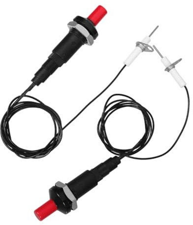 YOSADIER Accenditore per a Gas 2 Pezzi Riutilizzabile e Facile da Installare Accensione Immediata per Barbecue e