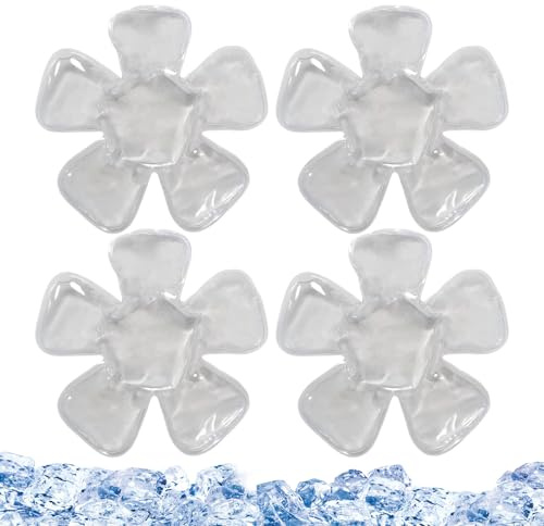 4 Pc Hard Hat Ice Pack, Cooling Hat Ice Pack, Reusable Breathable Helmet Cold Pad, Portable Sun Cooling Insert, Summer Accessories for Men Construction Catcher Helmets Travel Sports Hiking Cycling