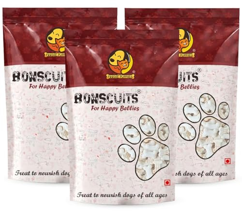 Welpen-Hundekekse – (3 kg) Milchgeschmack, Knochenform, ofengebackene Leckereien mit knuspriger Textur, gesunde, nahrhafte Haustier-Snacks für Training, Zahnpflege und den täglichen Gebrauch, alle