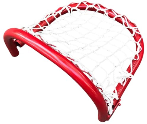 Awwertse Mini Portería de Hockey de Metal de 12, Objetivo Plegable y Portátil, Portería Compacta y Portátil.