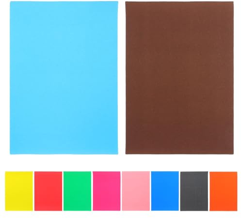 NUSITOU Papel de Lija de 8k para Dibujo y Pintura al Óleo Textura Especial de Arena Fina, Paquete de 10 Hojas, Adecuado Todas Las Edades Color Aleatorio