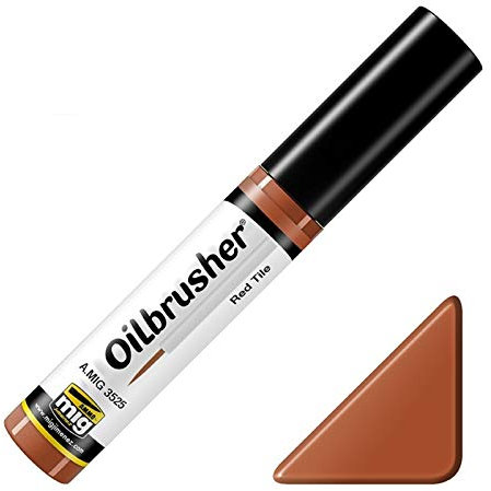 AMMO MIG-3525 Ölbürste, rote Fliese