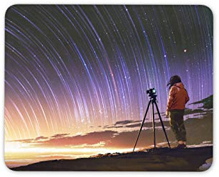 Raum Astronomie Mauspad Pad - Sternenteleskop Nachthimmel Geschenk-Computer # 14090
