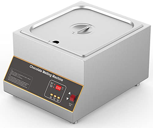 Tempéreuse De Chocolat À Commande Numérique,Machine à fondre le chocolat,Tempéreuse De Chocolat À Commande Numérique,pour Professionnel et à Domicilecrème, Bonbons, Lait,A
