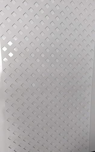 laserkris Dekoratives Sichtschutzgitter für Heizkörper, 3 mm dicke MDF-Platte (1200 mm x 620 mm), D3F-Muster (4 mm dick, MDF, grundiert)