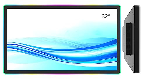 GreenTouch Écran tactile capacitif 32 pouces LED encadré avec écran LCD industriel pour KTV, console de jeu