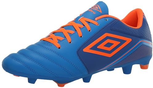Umbro Herren Classico 12 Fg Soccer Cleat, Royal/Orange/Electric Blue, 46 EU
