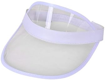 Bismaa Unisex Womens 80s Neon Sun Visor - Adults Retro Golf Visor Hat for Sports Fancy Dress UK