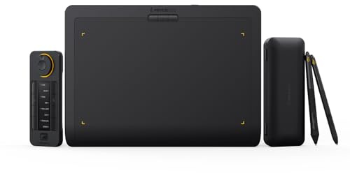 Xencelabs Pen Tablet Medium Bundle v2, Studio Level Drawing Tablet, HP Anyware Support Graphic Tablet with Two v2 Pens and Quick Keys, Private Bluetooth 5.0 Wireless Connection for Win/Mac/Linux