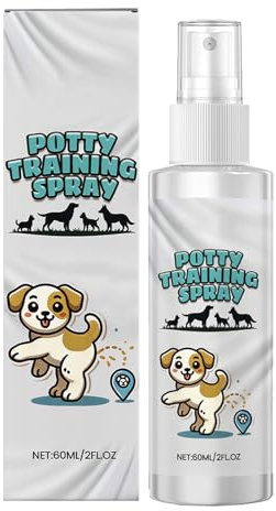 KOAHDE Spray Für Das Training Von Hunden,Hundetoiletten-Trainingshilfe für Innen,Welpen Toilettentraining Hilfe Hunde,Hunde Lockstoff Spray,60ML