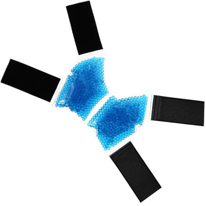 SAFIGLE Borsa Per Ghiaccio in Gel Per Caviglia e Piede Impacco Freddo e Caldo Per Alleviare e Gonfiore Tessutale Resistente e Pratico