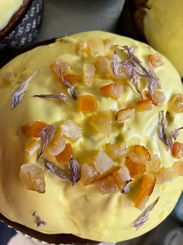 Pasticceria Capriccio - Panettone Artigianale allo Zafferano e Agrumi di Sicilia 1 kg