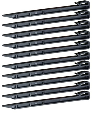 YIXANNX Piquets de Bordure de Paysage Multi-usages pour Une Installation Facile, piquets Bordure Paysage durables pour Support Plantes en Toute sécurité