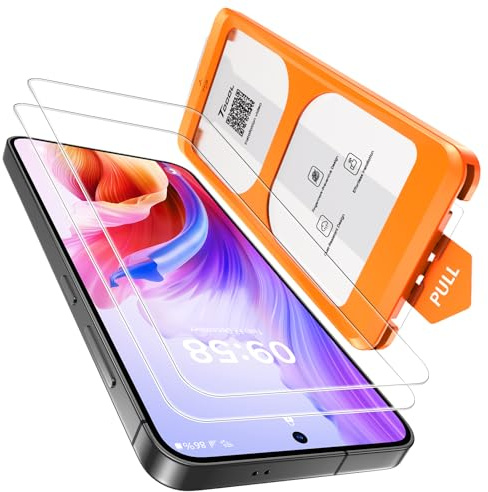 TOCOL Skärmskydd för Samsung Galaxy S26 Plus 6,7 Tum, Härdat Glas 9H, Självjusterande, Motståndskraftigt mot Stötar, Repor, Fingeravtryck, Olja och Bubblor, Kompatibelt med Fodral, 2 Stycken