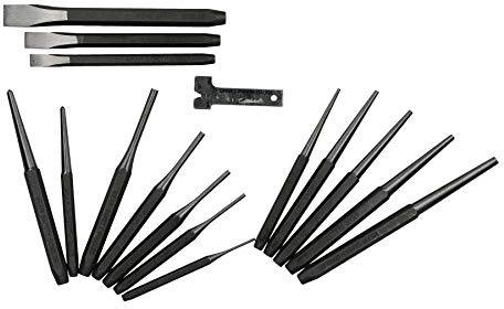 16pc Punch & Chisel Métal Marker Cold Chisel Pin Cône Poinçons Pointeau