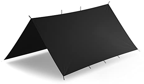 Helikon-Tex Supertarp -Polyester Ripstop- Schwarz
