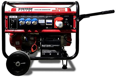 Syntrox Energy Stromerzeuger Brontes 6500A 25 Liter Benzin