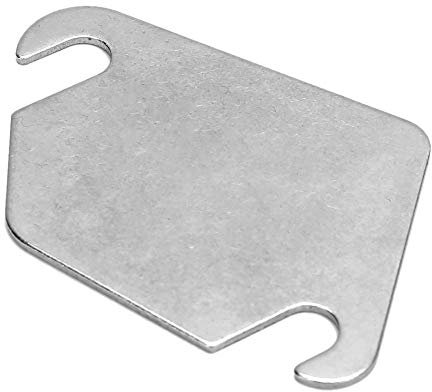 KIMISS Stainless Steel EGR Blanking Block Plate Gasket Fit for 1.4 1.6 (Without Hole), KIMISSzoxgcgiefb-12