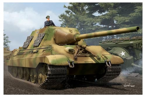 HobbyBoss 384562-1/35 Sd.Kfz.186 Jagdtiger, Henschel - Maßstab 1:35