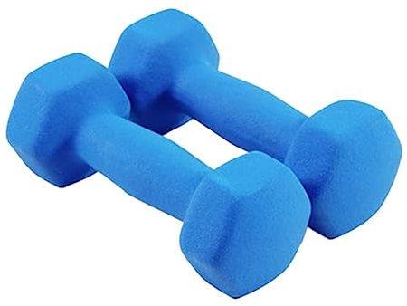 Kurzhanteln Hanteln Mattiertes Sechskant-Hantel-Set, Rutschfestes Handgewicht Für Bodybuilding, Fitness, Gewichtheben, Training, Heim-Fitness-Ausrüstung Hantel Workout (Color : Blu, Size : 6kg (3kg*