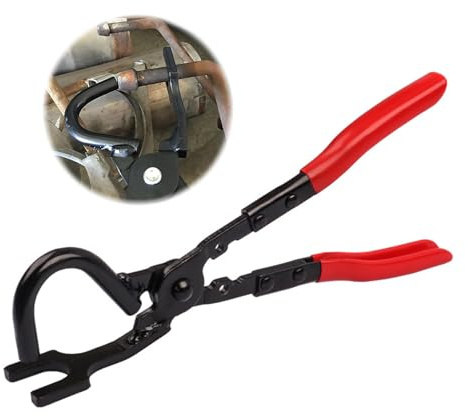 Wekuw Pinces De Retrait De Cintre D'éChappement Outil, Automobile Colliers | Conduite De Carburant Tuyau, Pour PièCes D'Accessoires, Automatiques Universelles, Voiture