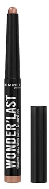 Rimmel London Wonder'Last 003 Copper Wink Lidschattenstift, vibrierende und beeindruckende Farbe, einfach aufzutragen, angenehme Textur, ultra-cremige Formel, vegane Formel, 1,64 g