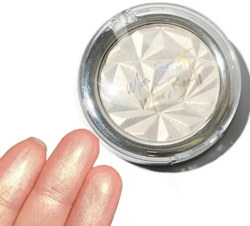 KARLOR Champagner Highlighter Puder Gesicht Highlighter Palette Make up Highlighter Gesicht Glow Make up Highlighter Nase Wange Hals Glitzer Lidschatten Schimmern funkelnd Highlighter