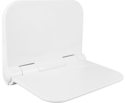 Fockety Siège de Douche Pliant, siège de Douche Rabattable fixé au Mur, Chaise de Douche Pliable Banc de Douche pour Personnes âgées, Adultes, siège de Douche pour l'intérieur de la Douche