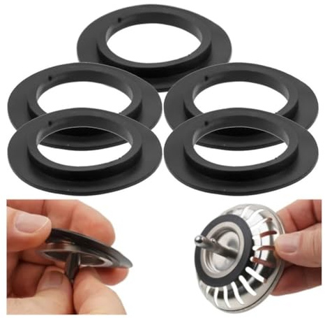 5 Pz Guarnizione in Gomma Rondella Per Franke Cestino Tappo del Filtro Per 78 79 80 82 83mm Cucina Lavandino del Bagno Scarico