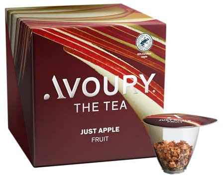 Avoury Tee-Kapseln – Premium Teesortiment für Avoury Teemaschine – Früchtetee: JUST APPLE
