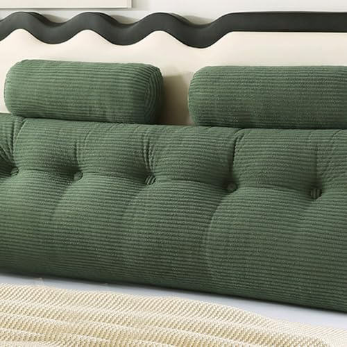 Luxus Kordsamtkissen-Kollektion: Premium Keilkissen mit ergonomischem Design, Lendenkissen, Lesekissen und Rückenkissen mit abnehmbarem Bezug (Größe: 100*50*20cm/39.37*19.68*7.87in (1 Kissen), Farbe