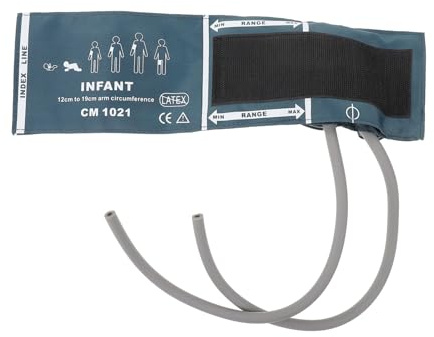 HONITANO Blutdruckmanschette für Oberarm Babys Ersatz Manschette aus Nylon mit Armumfang 12-19cm Einfach zu Reinigen für Klinik und Zuhause