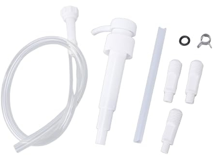 ZDAGELD Efficienza della Pompa Dell'olio Lubrificante per Ingranaggi Fuoribordo con Adattatori da 8 Mm e 10 Mm, capacità di 8 Ml, Sostituzione per unità Inferiore
