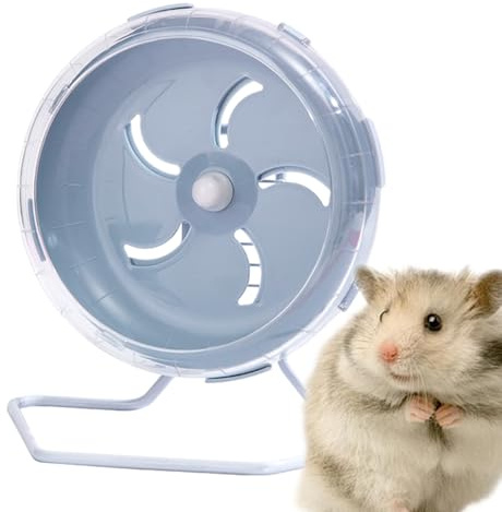 Träningshjul för små djur, tyst hamsterhjul - husdjur små djur träning löpleksaker, hamsterburtillbehör för hamstrar eller andra små