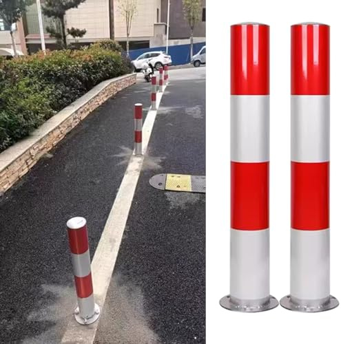 Bolardo de seguridad vial, poste delineador de tráfico, cono canalizador, bolardo de seguridad, poste de barrera de estacionamiento, 1, 2, 4 piezas, poste de barrera industrial para entrada