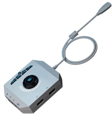 Gaming fokussierte USB Soundkonverter für PC und Laptop Externe Karten Plug and Play mit PC Karte in immersiver Qualität