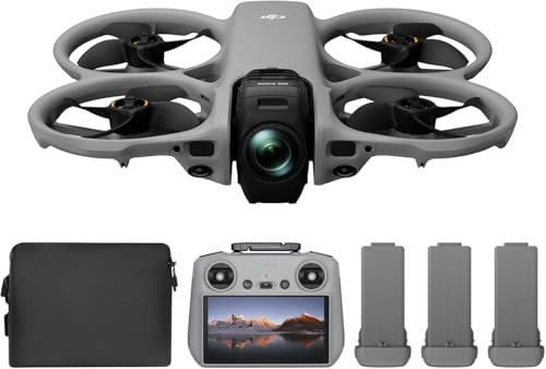 DJI Avata 360 Motion Fly More Combo - Drone a 360° con immagine da 1 8K a 360°, drone con fotocamera a 360° con protezione dell'elica. Include Goggles N3 e RC Motion 3 per un controllo intuitivo del