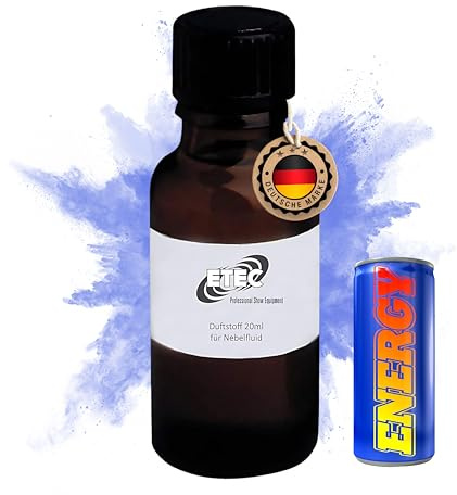 ETEC Professional SMOKE-ENERGY DUFTSTOFF für Nebelfluid – Vanille Flüssigkeit für Nebelmaschinen – Party Disco Club DJ Event Bühne Veranstaltung Nebelmaschine Effekt Fragrance Parfüm