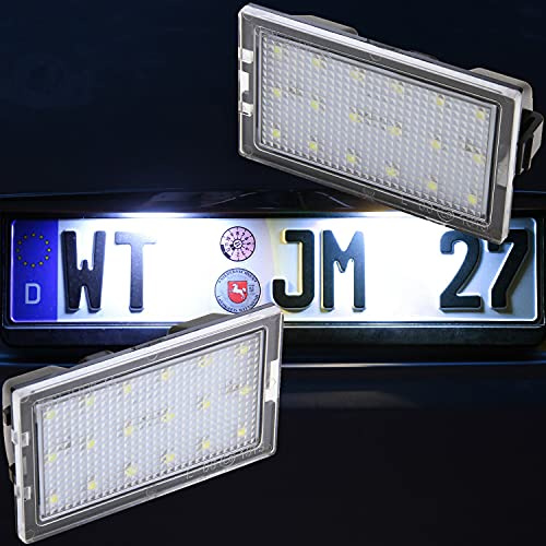 Recambo LED Kennzeichen Beleuchtung kompatibel für Freelander 2 (Typ LR2,L359) | Discovery