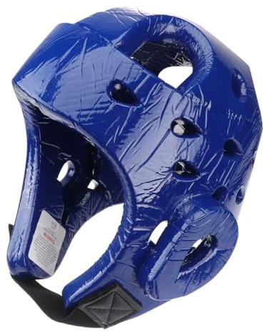 Parliky Kids Sparring Headgear Taekwondo Helmet Shock-Absorbent Eva Lightweight Head Guard with Air Vented Ear Protection for Martial Arts Training and Competition