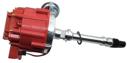 Distribuidor Distribuidor completo compatible con MSD Billet HEI. Distribuidor para motores compatible con GM V8 (1974-1988) con módulos de encendido de 4 pines. Distribuidor de encendido
