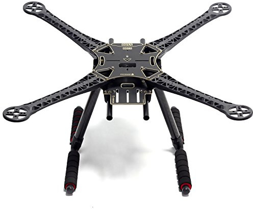 Readytosky S500 Quadcopter Frame Stretch X FPV-Drohnenrahmen-Kit PCB-Version mit Kohlefaser-Landewerk