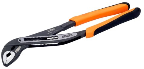 Bahco 6224 Slip Joint Pliers | 250mm | 61mm Capacity Grip Trade Use Pro Trade