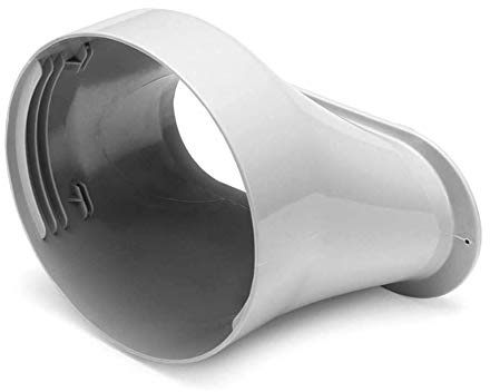 Lüftungsschlauch für tragbare Klimaanlage, 130 mm/150 mm Durchmesser, Universal mit Länge Abluftschlauchverbinder Kupplung für Schlauchadapter-Aufsatz 150/130 mm (13 cm Flacher Auspuff-Adapter)
