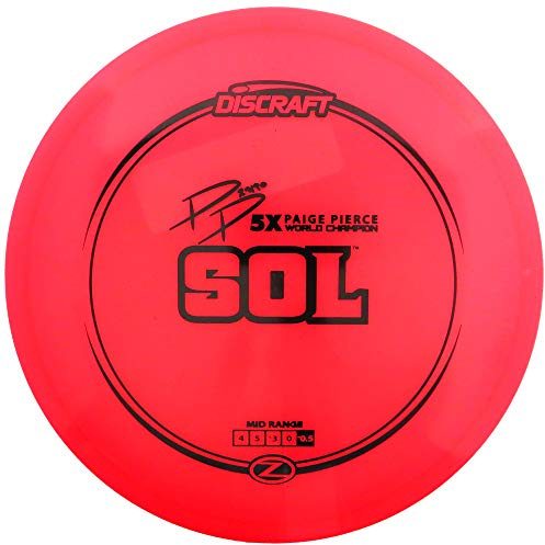 Discraft Paige Pierce Signature Elite Z Sol Midrange Golfscheibe, Farben können variieren, 173 - 174 g